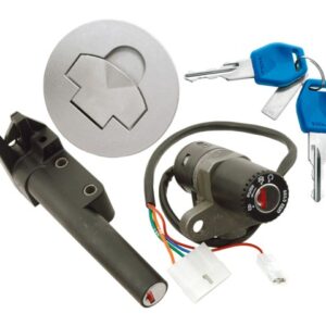 TECNIUM (VICMA) STACYJKA + KOREK APRILIA 125/650 + KOMPLET ZAMKÓW (10871)