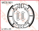 TRW ZF SZCZĘKI HAMULCOWE (120X25MM) PIAGIO DIESIS, SUZUKI AH, AP,AY,UF,UX,AH,AP,CP,UX,UF,AY,LT,LT-F, DERBI (S624) (PROMOCJA)