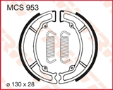 TRW ZF SZCZĘKI HAMULCOWE (130X28MM) (Y506)