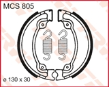 TRW ZF SZCZĘKI HAMULCOWE (130X30MM) (H318)