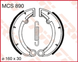 TRW ZF SZCZĘKI HAMULCOWE (160X30MM) (978) MZ ETZ / TS 150 /250 / 50 (PROMOCJA)