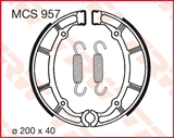 TRW ZF SZCZĘKI HAMULCOWE (200X40MM) (Y515)