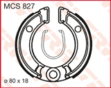TRW ZF SZCZĘKI HAMULCOWE (80X18MM) (H301) (PROMOCJA)