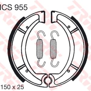 TRW ZF SZCZĘKI HAMULCOWE YAMAHA XT 500 / 550 / 600 / 600 TENERE (150X25MM) (Y510) (PROMOCJA)