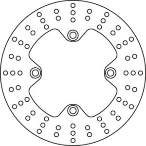 TRW ZF TARCZA HAMULCOWA PRZÓD HONDA CB 250 TWO FIFTY 92-05, TYŁ - HONDA TRANSALP XL-V 600/650 91-07, TRANSALP XL-VA 700 08-13, CB 750 SF 92-03