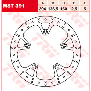TRW ZF TARCZA HAMULCOWA TYŁ BMW K 1200 / 1300 GT 06-11 (PROMOCJA)