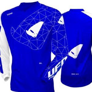 UFO KOSZULKA TECNO JERSEY CROSS KOLOR NIEBIESKI BIAŁY ROZMIAR XXXL