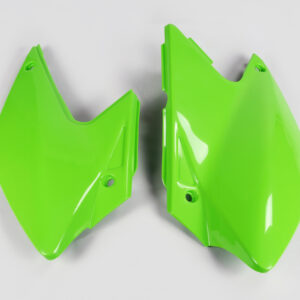 UFO BOCZKI TYLNE KAWASAKI KLX 450R '07-'25 KOLOR ZIELONY