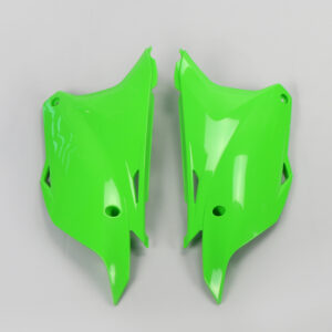 UFO BOCZKI TYLNE KAWASAKI KX 85 '14-'25, KX 100 '14-'21, KX 112 '22-'25 KOLOR ZIELONY