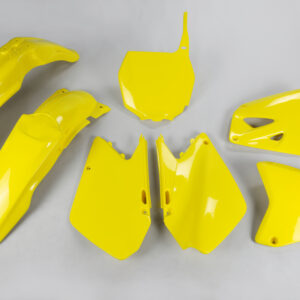 UFO KOMPLET PLASTIKÓW SUZUKI RM 125 / 250 '01-'22 KOLOR ŻÓŁTY