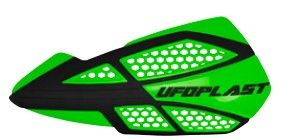 UFO 2025/11 OSŁONY RĄK (HANDBARY) VOYAGER KOLOR ZIELONY (LISTKI - POTRZEBNE MOCOWANIE PM01669, PM01665, PM01666 LUB PM01667)