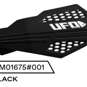 UFO OSŁONY RĄK (HANDBARY) HORUS KOLOR CZARNY (LISTKI - POTRZEBNE MOCOWANIE PM01669, PM01665, PM01666 LUB PM01667) - ZASTĘPUJE HO05613001