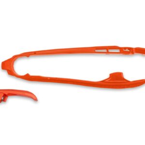 UFO 2026/01 ŚLIZG ŁAŃCUCHA KTM SX 125 / 150 / 250 / 300 '25-'26, SX-F 250 / 350 / 450 '25-'26 KOLOR POMARAŃCZOWY