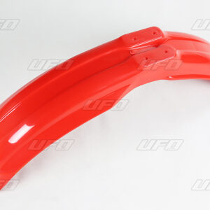 UFO BŁOTNIK PRZÓD HONDA CR 125/250 '87-'99, CR 500 '87-'01 KOLOR CZERWONY (UFO RED) - ZASTĘPUJE PA01008061