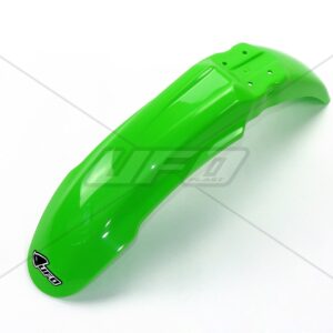 UFO BŁOTNIK PRZÓD KAWASAKI KX 125/250 '03-'08, KXF 250 '04-'08, KXF 450 '06-'08, KLX 450R '07-'23 KOLOR ZIELONY - ZASTĘPUJE KA03753026