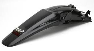 UFO BŁOTNIK TYŁ HONDA CRF 250X '04-'08 Z LAMPKĄ LED KOLOR CZARNY