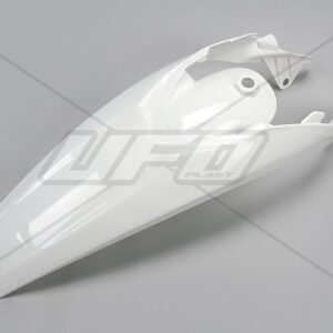 UFO BŁOTNIK TYŁ KTM EXC '12-'16 (Z PINAMI) KOLOR BIAŁY