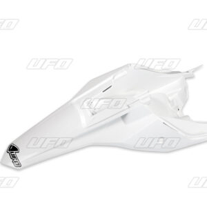 UFO BŁOTNIK TYŁ KTM SX 65 '16-18 Z BOCZKAMI TYLNYMI KOLOR BIAŁY - ZASTĘPUJE GG07104041