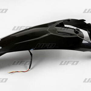 UFO BŁOTNIK TYŁ KTM SX/SXF '11-'13 Z LAMPĄ KOLOR CZARNY ( ENDURO Z LAMPKĄ LED )