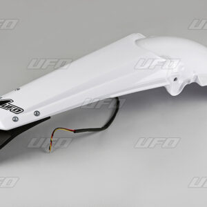 UFO BŁOTNIK TYŁ YAMAHA YZF 250 '10-'13 KOLOR BIAŁY ( ENDURO Z LAMPKĄ LED )