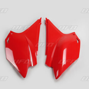 UFO BOCZKI TYLNE HONDA CRF 230 '15-'18 KOLOR CZERWONY - WYPRZEDAŻ