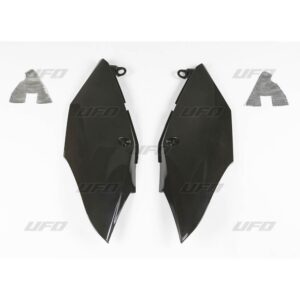 UFO BOCZKI TYLNE HONDA CRF 250R/RX '18-'20 KOLOR CZARNY - WYPRZEDAŻ