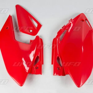UFO BOCZKI TYLNE HONDA CRF 450X 05-16 KOLOR CZERWONY