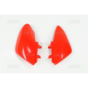 UFO BOCZKI TYLNE HONDA CRF 50 '04-'20 KOLOR CZERWONY - WYPRZEDAŻ