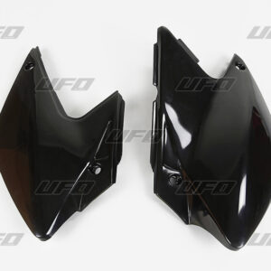UFO BOCZKI TYLNE KAWASAKI KLX 450R '07-'25 KOLOR CZARNY