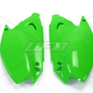 UFO BOCZKI TYLNE KAWASAKI KX 125/250 '03-'17 KOLOR ZIELONY