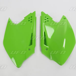 UFO BOCZKI TYLNE KAWASAKI KXF 250 '06-'08 KOLOR ZIELONY
