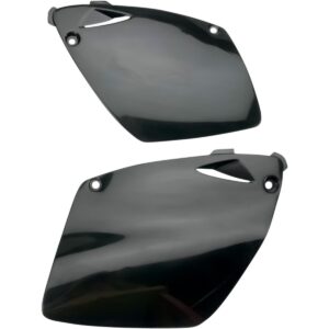 UFO BOCZKI TYLNE KTM 2T '98>, 4T '00> KOLOR CZARNY