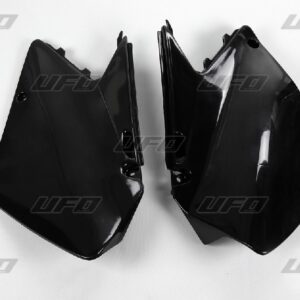 UFO BOCZKI TYLNE SUZUKI RM 125/250 '06-'17 KOLOR CZARNY