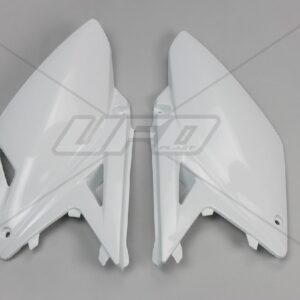 UFO BOCZKI TYLNE SUZUKI RMZ 250 '10-'18, KOLOR BIAŁY