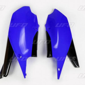 UFO BOCZKI TYLNE YAMAHA YZF 250 '19-'20, YZF 450 '18-'20, WR 250F '20, WR 450F '18-'20 KOLOR NIEBIESKI
