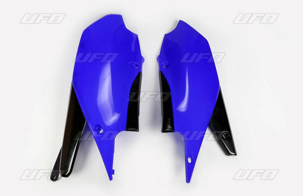 UFO BOCZKI TYLNE YAMAHA YZF 250 '19-'20, YZF 450 '18-'20, WR 250F '20, WR 450F '18-'20 KOLOR NIEBIESKI
