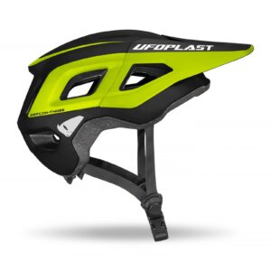 UFO KASK ROWEROWY MTB / E-BIKE DEFCON-THREE KOLOR CZARNY/ŻÓŁTY FLUO ROZMIAR XS/S/M (HE15003KXS/S/M) - KOLEKCJA 2025/2026