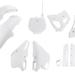 UFO KOMPLET PLASTIKÓW (FULL KIT) Z OSŁONAMI TELESKOPÓW (AMORTYZATORÓW) YAMAHA YZ 250 '92 KOLOR OEM (BIAŁY) (YA291E999)