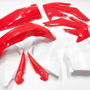 UFO KOMPLET PLASTIKÓW HONDA CRF 250R '06-'07 KOLOR OEM (CZERWONY/BIAŁY) (HO105E999)