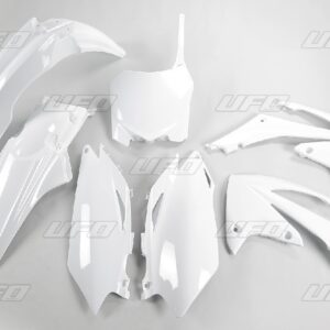 UFO KOMPLET PLASTIKÓW HONDA CRF 450 R '09-'10, CRF 250 '10 KOLOR BIAŁY (HO113E041)