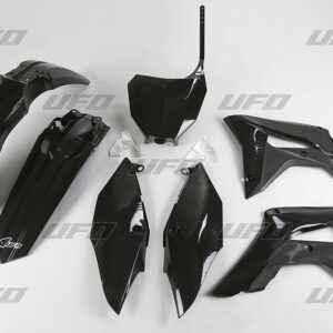 UFO KOMPLET PLASTIKÓW HONDA CRF 250R '18-'21, CRF 450R '17-'20 KOLOR CZARNY(HO119E001)