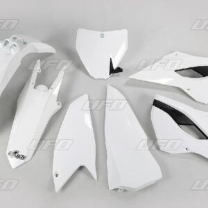 UFO KOMPLET PLASTIKÓW HUSQVARNA TC 250 '16, KOLOR BIAŁY (HU617E041)