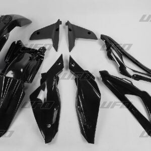 UFO KOMPLET PLASTIKÓW HUSQVARNA TC 4T '08-'10 KOLOR CZARNY (HU607E001)