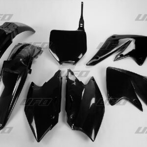 UFO KOMPLET PLASTIKÓW KAWASAKI KXF 250 '04-'05 KOLOR CZARNY (KA203E001)