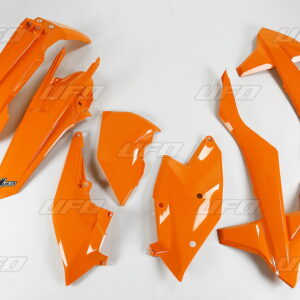 UFO KOMPLET PLASTIKÓW KTM EXC/EXC-F TPI '17-'19, KOLOR POMARAŃCZOWY (KT518E127)