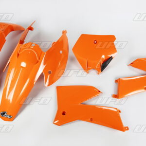 UFO KOMPLET PLASTIKÓW KTM SX '05-'06, EXC '05-'07 KOLOR POMARAŃCZOWY (KT503E127)