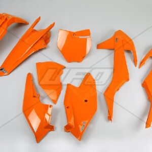UFO KOMPLET PLASTIKÓW KTM SX/SXF '16-'18 ( Z WYJĄTKIEM SX 250 '16) KOLOR POMARAŃCZOWY (KT517E127)
