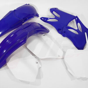 UFO KOMPLET PLASTIKÓW YAMAHA YZ 125 '06-'14, YZ 250 '06-'14 KOLOR OEM '06-12 (BIAŁY/NIEBIESKI) (YA302E999)