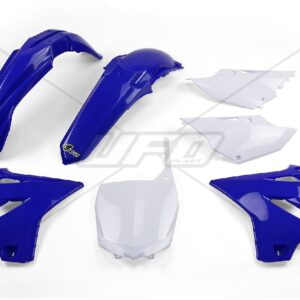 UFO KOMPLET PLASTIKÓW YAMAHA YZ 125 '15-'21, YZ 250 '15-'21 KOLOR OEM (NIEBIESKI/BIAŁY) (YA319E999)