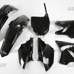 UFO KOMPLET PLASTIKÓW YAMAHA YZ 125 '15-'21, YZ 250 '15-'21 KOLOR CZARNY (YA319E001)